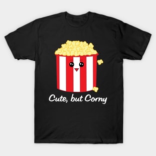 Cute, but Corny Popcorn Cartoon T-Shirt